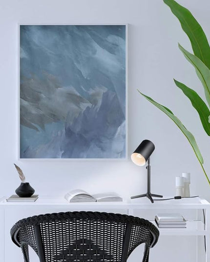 Globe Electric 52899 Pratt Desk Lamp, 18 in 1-Light, Matte Black Tripod Base - LeafyLoom