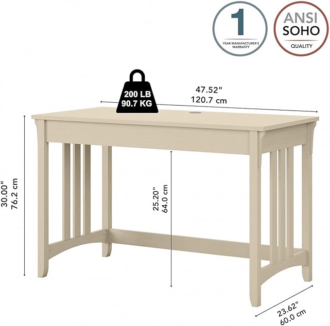 Bush WC81265 Somerset 5-Shelf 65-Inch H Bookcase, Platinum Gray - LeafyLoom