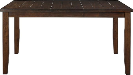 NicBex Dining Table Contemporary Kitchen Table Farmhouse Rustic Solid Wood Urbana Counter Height Table in Espresso Rectangular Dining Table, Easy Assembly, Espresso - LeafyLoom