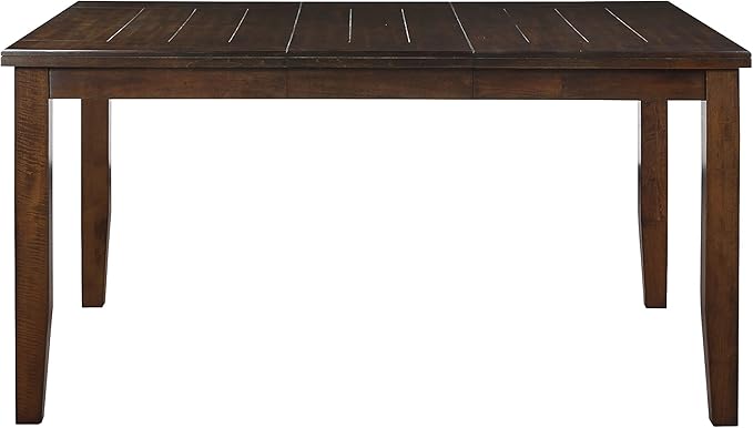 NicBex Dining Table Contemporary Kitchen Table Farmhouse Rustic Solid Wood Urbana Counter Height Table in Espresso Rectangular Dining Table, Easy Assembly, Espresso - LeafyLoom