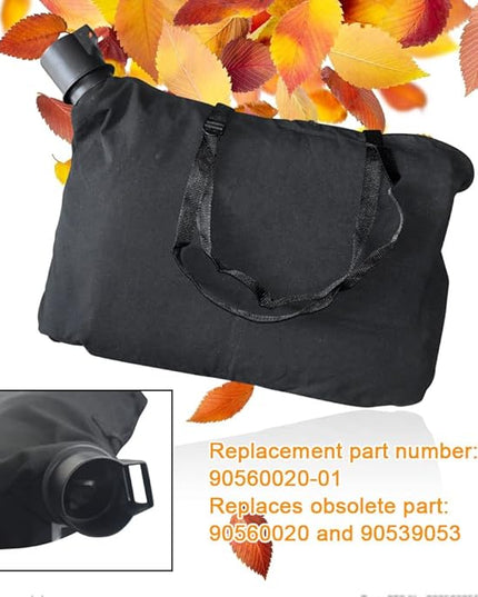 90560020-01 Leaf Blower Shoulder Bag, Compatible with Black & Decker 90560020 90539053 Blower Vac Model BV3600 BV3800 BV5600 BV6000 LH4500 - LeafyLoom