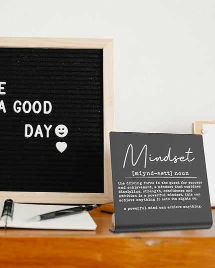 Positive Affirmations Gift for Son Daughter or Grandchild Funny Office Desk Decorde Ornament Gifts for Women Friends Coworkers Employees Motivational Decorations Cute Desk dksg24 - LeafyLoom