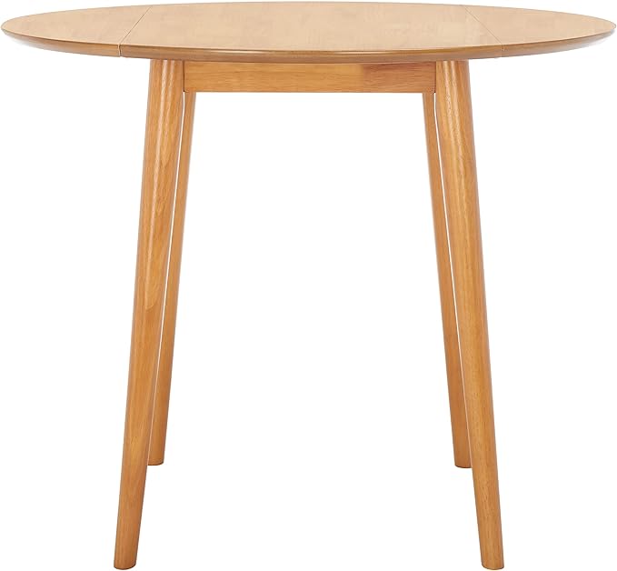 Safavieh Home Collection DTB1401 Table, Light Oak - LeafyLoom