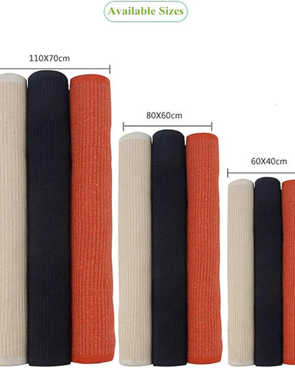 Montessori Mat for Nursery Preschool Kindergarten Soft Baby Play Mat Cotton Working Rug for Toddlers Babies Children Girls, 23.6''×31.5'', Off-White - LeafyLoom