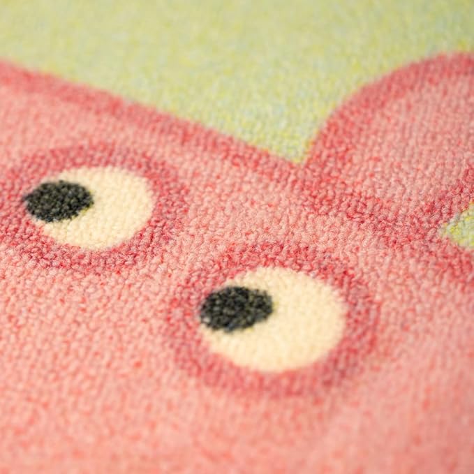 Franco Peppa Pig & Suzie Kids Room Non Slip Area Rug, 69 in x 52 in, (Official Licensed Official Product) - LeafyLoom