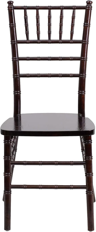 Flash Furniture HERCULES Series Walnut Wood Chiavari Chair - LeafyLoom