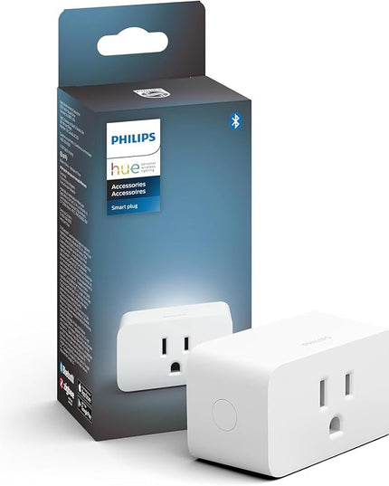 Philips Hue Smart Plug, White - 1 Pack - Turns Any Light Into a Smart Light - Control with Hue App - Compatible with Alexa, Google Assistant, and Apple HomeKit PhilipsHue