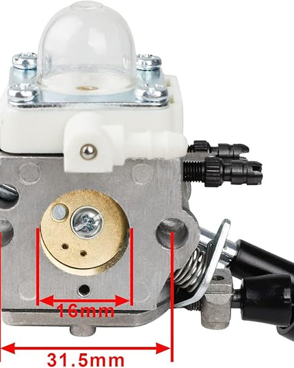 HUZTL BG86 Carburetor for STIHL SH86 SH86C BG86C BG86CE BG86Z BG86CEZ Leaf Blower Replace Zama C1M-S261B 4241-120-0623 4241-120-0616 - LeafyLoom