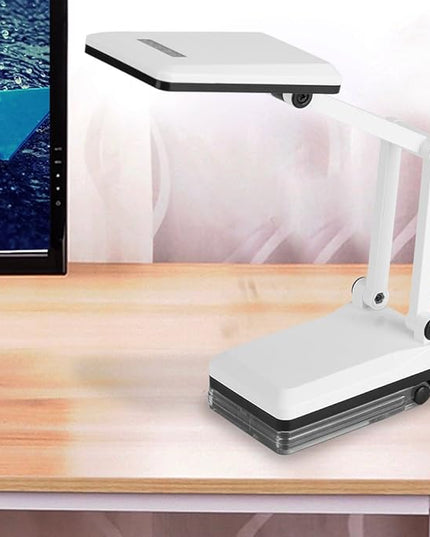 Yosoo Rechargeable Desk Lamp with USB Charger Portable Dimmable LED 16 LEDs Folding Light for Travel Reading Studing Home Office School - LeafyLoom