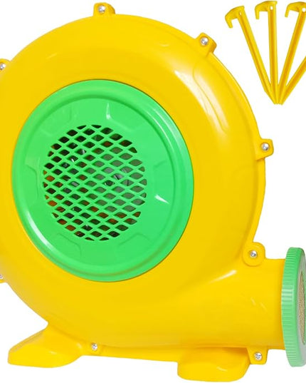 Inflatable Bounce House Blower, Air Blower for Inflatable Castle and Jump Slides, Portable and Powerful Fan Pump Commercial Inflatable Blower, Blower for Bounce House - LeafyLoom