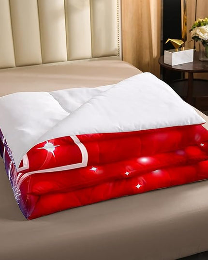 Erosebridal Basketball Comforter Set Full for Kids Boys Teens Men,Sport Basketball Bedding Set Ball Games Down Comforter Red Blue Basketball Court Quilt Duvet Set Sports Room Decor 2 Pillow Cases - LeafyLoom