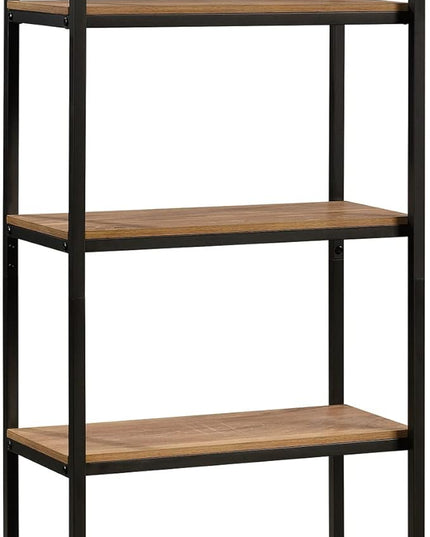Sauder North Avenue Tall 4-Shelf Bookcase/ Book shelf, Sindoori Mango finish - LeafyLoom