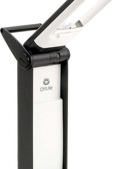 OttLite L139AB 13 Watt Desk Lamp with Swivel Base, Black - LeafyLoom