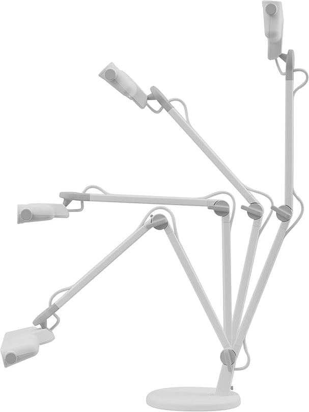 BenQ MindDuo 2 Kids Study Lamp (White), Wide & Even Illumination, Auto Dimming, Brightness & Color Adjustment, Presence Detection - LeafyLoom