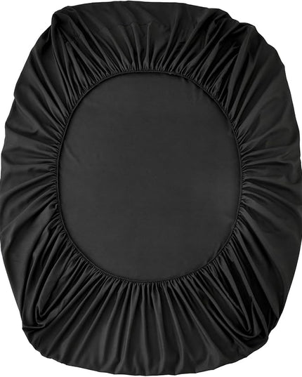 7 Pieces King Yellow Black Comforter Set Bed in a Bag Floral Bedding Set Soft Microfiber Comforter (1 Comforter 1 Flat Sheet 1 Fitted Sheet 2 Pillowshams 2 Pillowcases) - LeafyLoom