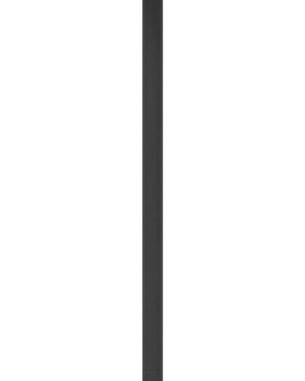 Inlight 59" High Double Shade Pull Chain Modern Floor Lamp for Living Room, Black Metal Frame and White Fabric Shade, Bulb Not Included, IN-0857-2-BK - LeafyLoom