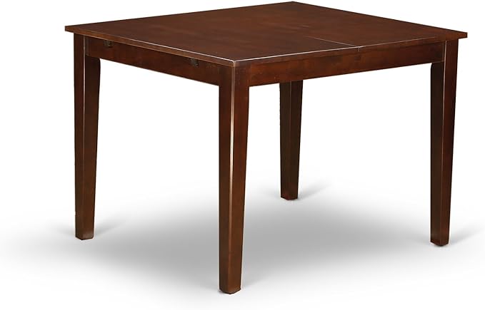 East West Furniture Norfolk Dining Room Rectangle Kitchen Table Top with Butterfly Leaf, 32x54 Inch, Nft-mah-t - LeafyLoom