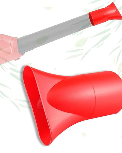 Flat Nozzle for Milwaukee M18 2724-20 & 2724-21 Fuel Leaf Blower, Work for Drying, Blow-Drying - Leaf Blower Flat Nozzle Tip (Red) - LeafyLoom