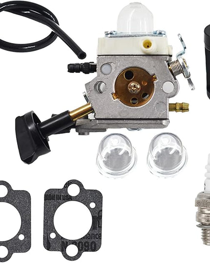 munirater Carburetor,Replacement for BG86 SH56 SH86 SH86C Carb Replacement for ZAMA C1M-S261B Leaf Blower with Primer Bulb Spark Plug Fuel Filter Gasket - LeafyLoom