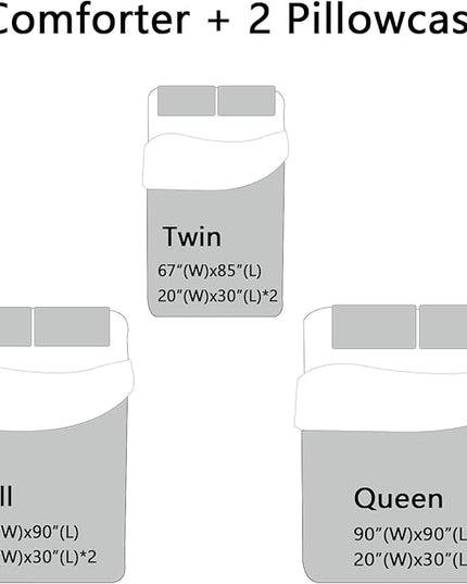 CVHOUSE Sea Turtle Bedding Set,Sea Turtle Comforter Full,Ocean Bohemia Comforter Set for Boys Kids Girls,Ocean Quilt Set with 1 Comforter and 2 Pillow Cases - LeafyLoom