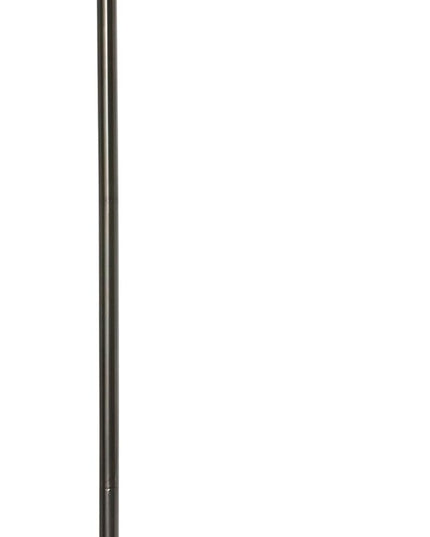 Natural Daylight Battery Operated Cordless Floor Lamp, Black Antique Brass - LeafyLoom