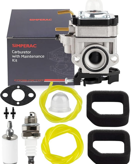 RY25AXB Carburetor for Ryobi 308054121 RY25AXB RY25 RY25AXBVNM 25cc Gas Jet Fan Blower with Air Filter Kit - LeafyLoom