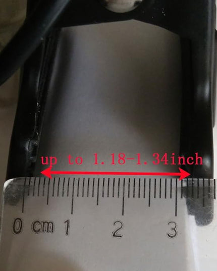 5W Clip on Clamp Gooseneck COB LED Desk Table Light lamp Warm White 19inch Neck Black - LeafyLoom