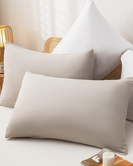 3PCS Boho Full Size Comforter Set Tannish Grey Farmhouse Bed Comforter for Teen Women and Men Reversible Warm Washable Microfiber Comforter for All Season - LeafyLoom