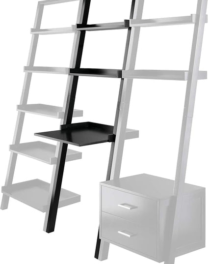 Winsome Bellamy, Black, 22.99 x 19.69 x 69.36 - LeafyLoom