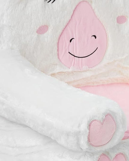 Amazon Basics Children's Plush Toddler Chair, Unicorn, Medium, Multicolor - LeafyLoom