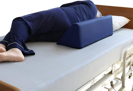 NYOrtho Positioning Wedge Pillow support - Wipe Clean Water Resistant alignment for elderly side sleepers - LeafyLoom