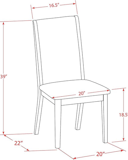 East West Furniture Oxford 3 Piece Room Furniture Set Contains a Square Dining Table and 2 Shitake Linen Fabric Upholstered Chairs, 36x36 Inch, OXLA3-LWH-06 - LeafyLoom