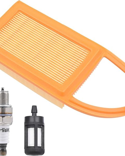 Air Filter & Fuel Filter & Spark Plug for Stihl BR500 BR550 BR600 BR700 Backpack Blower Replace 4282 141 0300 4282 141 0300B - LeafyLoom