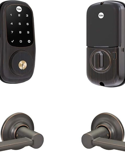 Yale Assure Lock - Wi-Fi Touchscreen Smart Lock with Valdosta Lever Yale