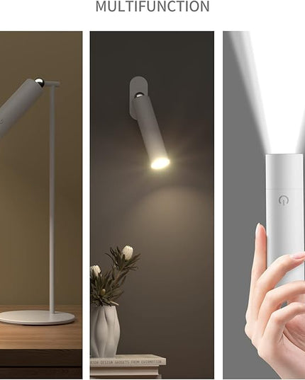 SKYFIRE Multifunctional Rechargeable Flashlights, Magnetic Reading Light, Desk Lamp, LED Handheld Flashlight, Table Lamps - LeafyLoom