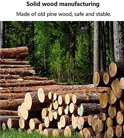Rotating Bookshelf 360 Display 4 Tier Floor Standing Bookcase Storage Rack for Kids&Adults Solid Wood Bookshelf Organizer - LeafyLoom