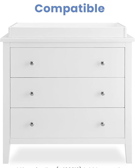 Delta Children Campbell Dresser, Bianca White - LeafyLoom