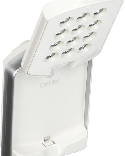 OttLite 490009 LED Mini Flip Light, White - LeafyLoom