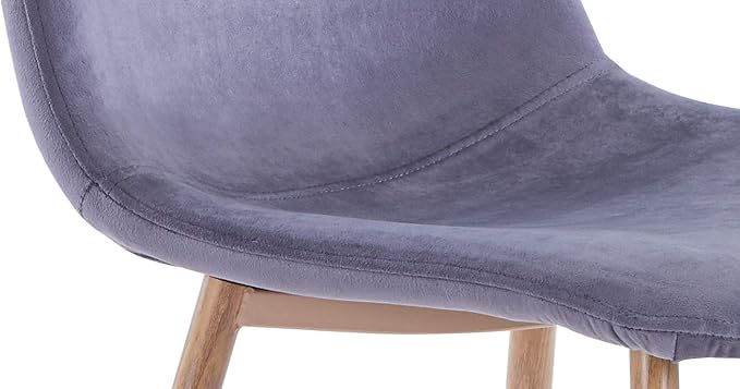 NicBex Haerin-SD-00380-LWJ Dining Chairs, 22.8"x17.7"x33.5", Gray - LeafyLoom