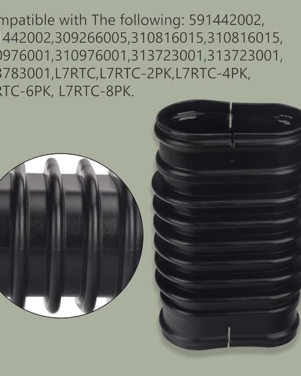 580473001 Replacement Flex Tube for Ryobi RY38BP 38cc backpack blower and Ryobi 40 Volt Blower Models RY40404NV, RY40440, RY40404 - for Ryobi leaf blower parts - LeafyLoom