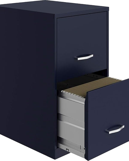 Lorell LLR14341NY - SOHO 18 2-drawer File Cabinet - LeafyLoom