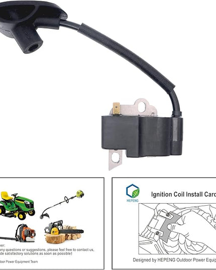 HEPENG 4282-400-1310 Ignition Coils for Stihl Gasoline Backpack Blower BR500/BR550/BR600, Replace 4282-400-1305, 4282-400-1308, 4282 400 1305, 4282 400 1308, 4282 400 1310 - LeafyLoom