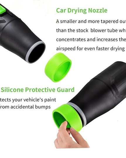 Car Drying Nozzle for EGO Leaf Blower Nozzle Work for 530 575 580 615 650 765 670- Bare Nozzle 1 Pack - LeafyLoom