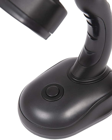 IdeaWorks ZB6173BLK Black S/2 LED Desk Lamps-Matte - LeafyLoom