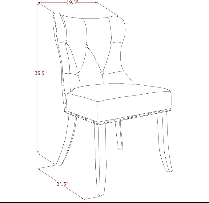 East West Furniture AMSI3-BCH-21 3 Piece Dinette Set for Small Spaces Contains a Round Kitchen Table with Pedestal and 2 Blue Linen Fabric Parson Dining Chairs, 36x36 Inch - LeafyLoom