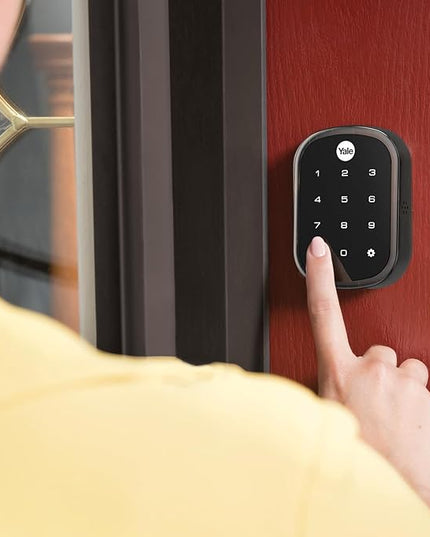 Yale Assure SL Deadbolt Lock, Oil Rubbed Bronze Keyless Entry Door Lock with Electronic Touchscreen with Keypad for Code Entry, YRD256-NR-0BP Yale