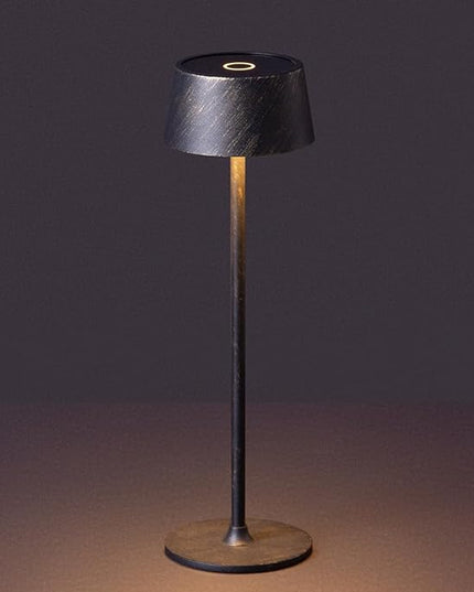 DAWALIGHT Cordless Lamp 4000mAh Rechargeable tbale lamp LED Desk Lamp Stepless Dimming Vintage Copper Battery Operated Portable Cordless 2700K Vintage Copper Base - LeafyLoom