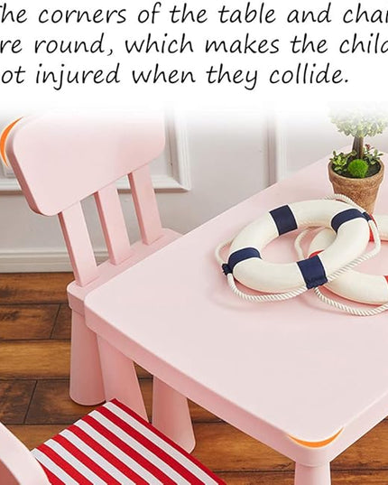 Children's Chair Kindergarten Baby Learning Chair Plastic Game Chair Removable - LeafyLoom