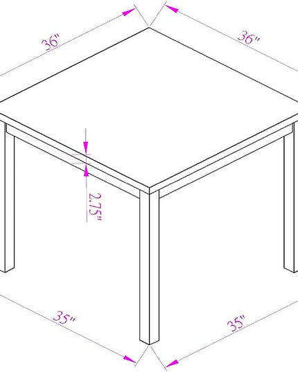 Home Kitchen 5 Piece Dining Set, Breakfast 4 Padded Stools, Industrial Bar Table & Chairs Furniture for Living Room, Apartment, Space-Saving Design, Black+Gray - LeafyLoom