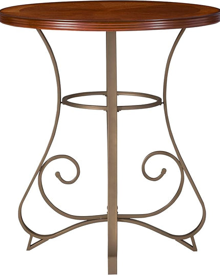 Powell 3-Pc. Hamilton Pub Set, Medium Cherry - LeafyLoom